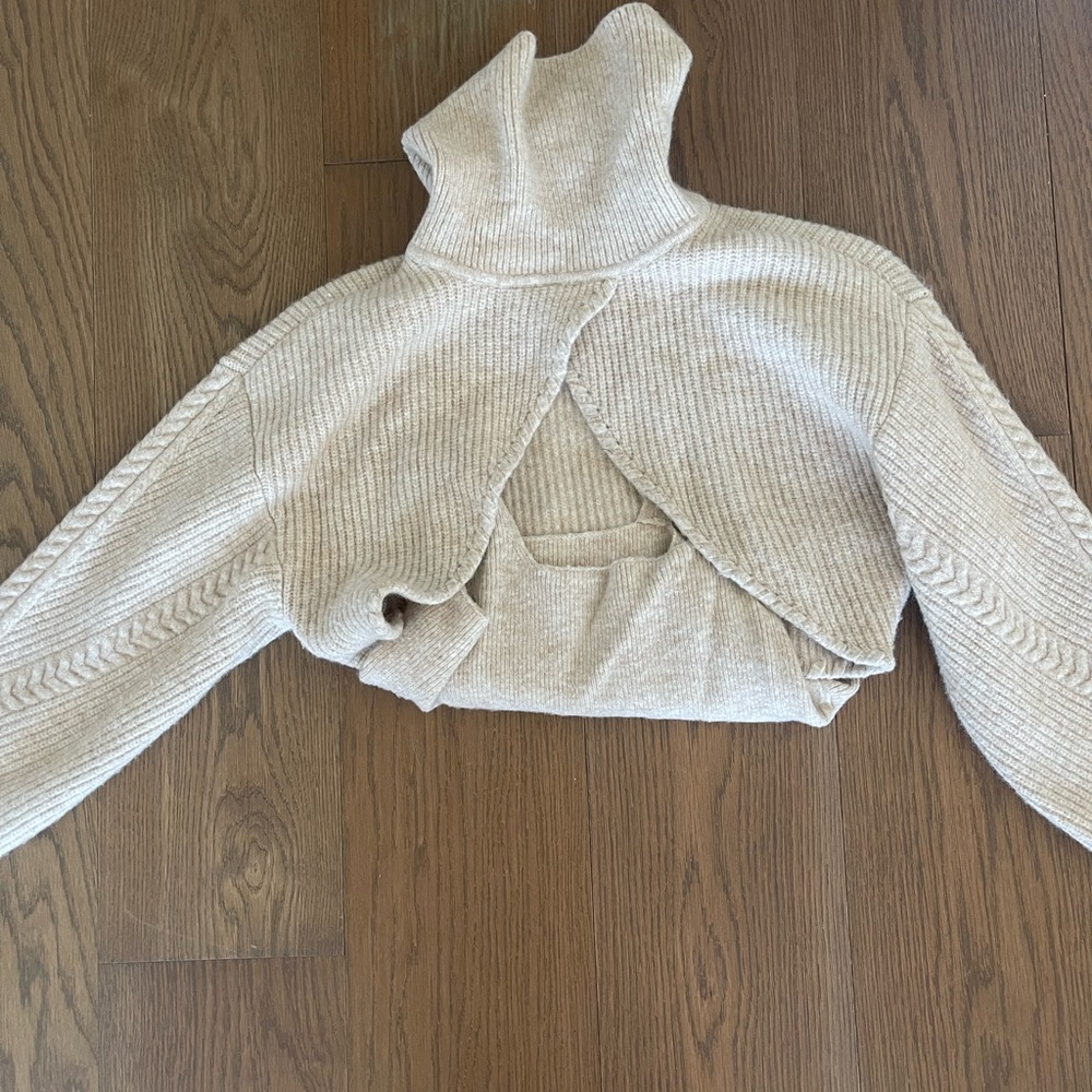 DH New York ash sweater tank in chai